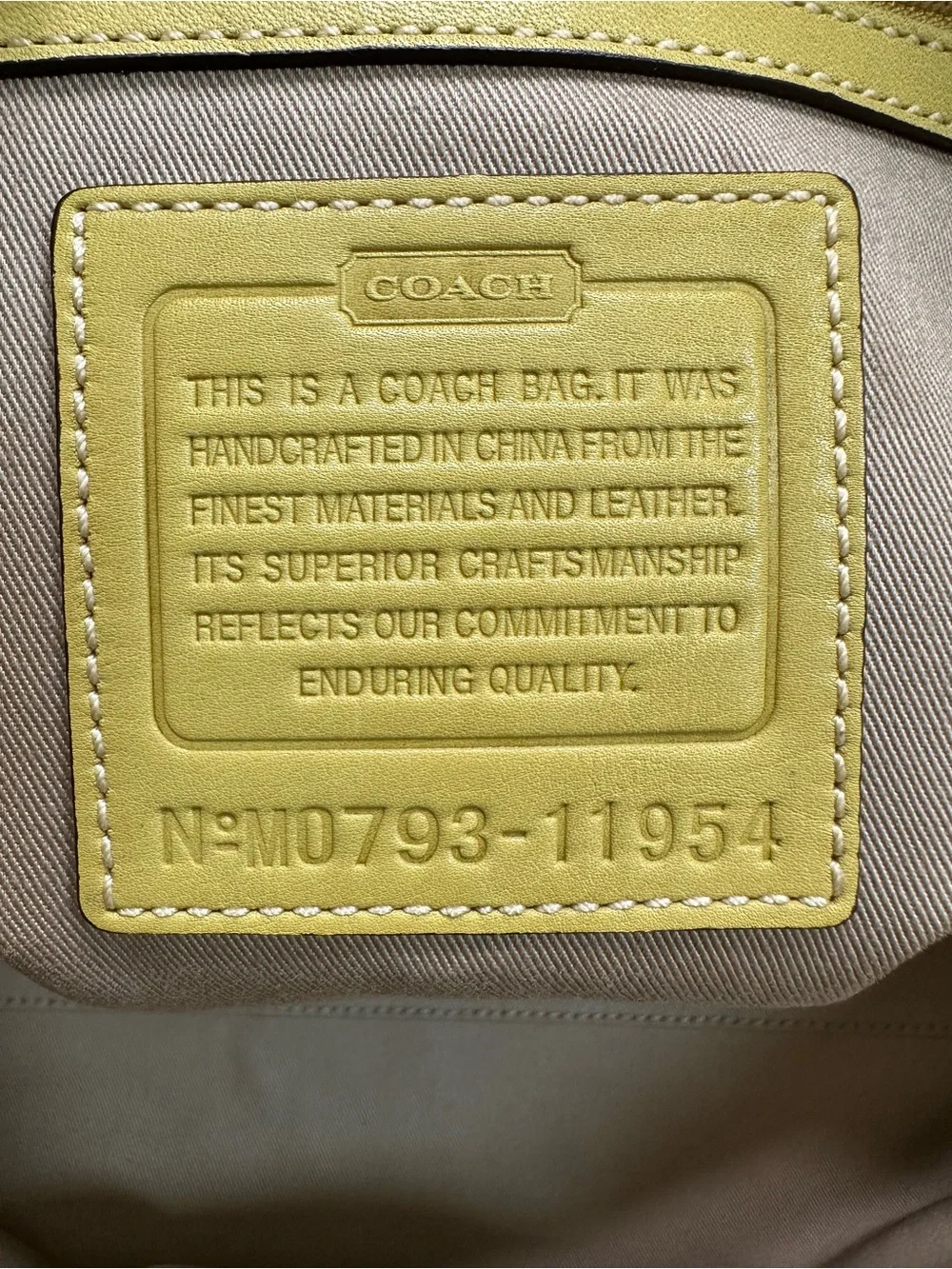 Coach Hamptons Miranda Weekender Carryall Large Satchel Travel Bag